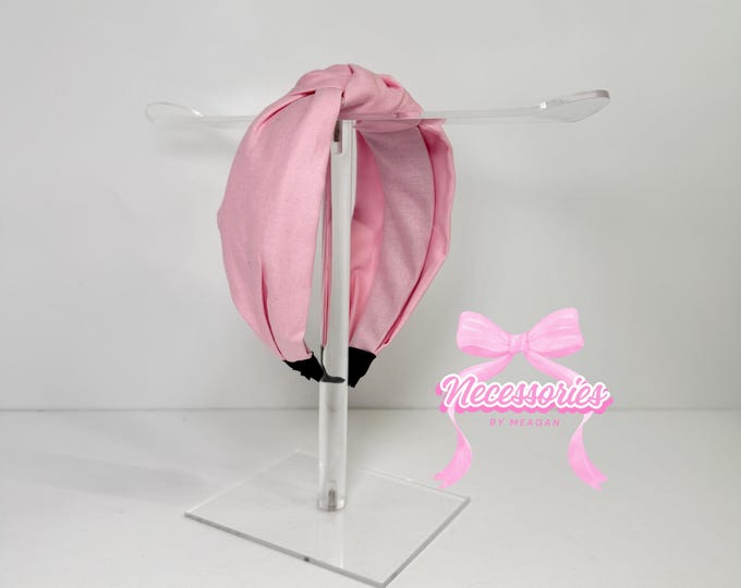 Light Pink Knotted Headband