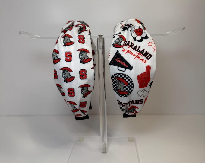 Saraland Spartans Knotted Headband