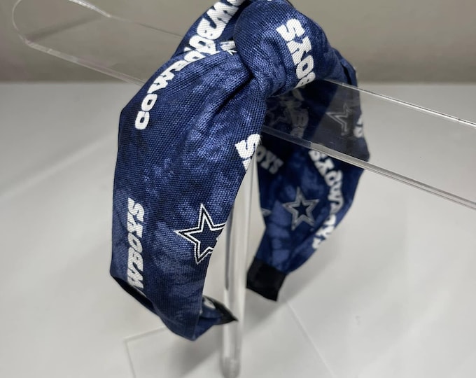 Dallas Cowboys Tie-Dye Knotted Headband