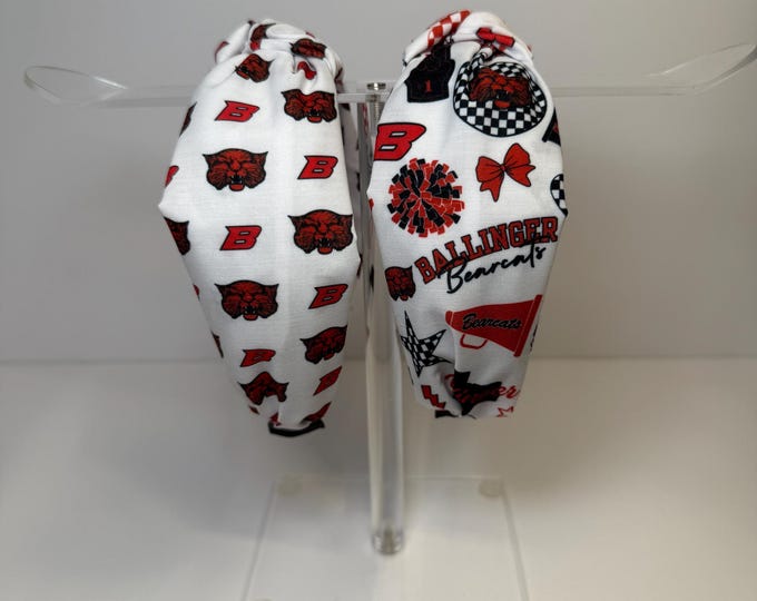 Ballinger Bearcats Knotted Headband