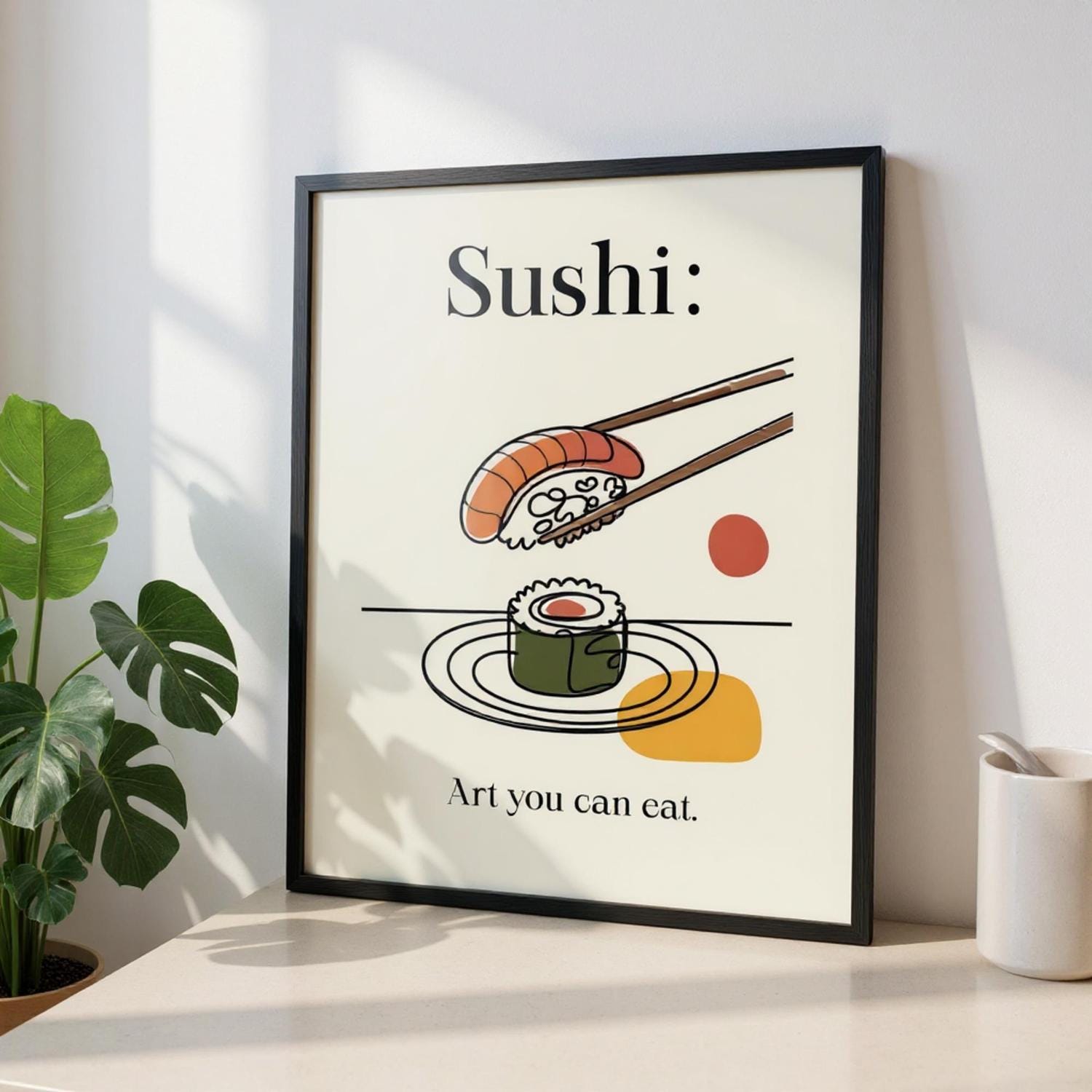 Japanische Rote Hängelaterne – Authentische Dekoration Für Sushi-Restaurant, Bar Oder Zuhause