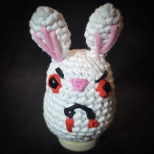Replica Killer Rabbit amigurumi