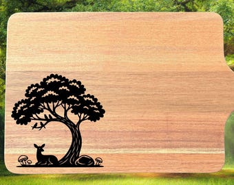 Acacia Charcuterie Board "Serene Nature"