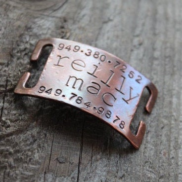 Dog Tag, Custom Collar ID Slide,  Quiet Pet ID Tag, Dog Tags for Dogs…