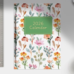 2026 Yearly Calendar Printable | A4 PDF | Year-at-a-Glance