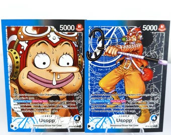 Usopp Leader Card OP10-042, One Piece Card Game Proxy Leader – Custom TCG Card | OPTCG Custom Leader