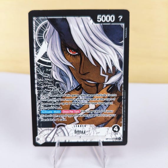 Imu Leader OP13, One Piece TCG Proxy Cards, Imu Face Revealed