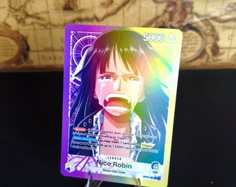 Custom One Piece Nico Robin Proxy Card OP09-062 – Lakers Style