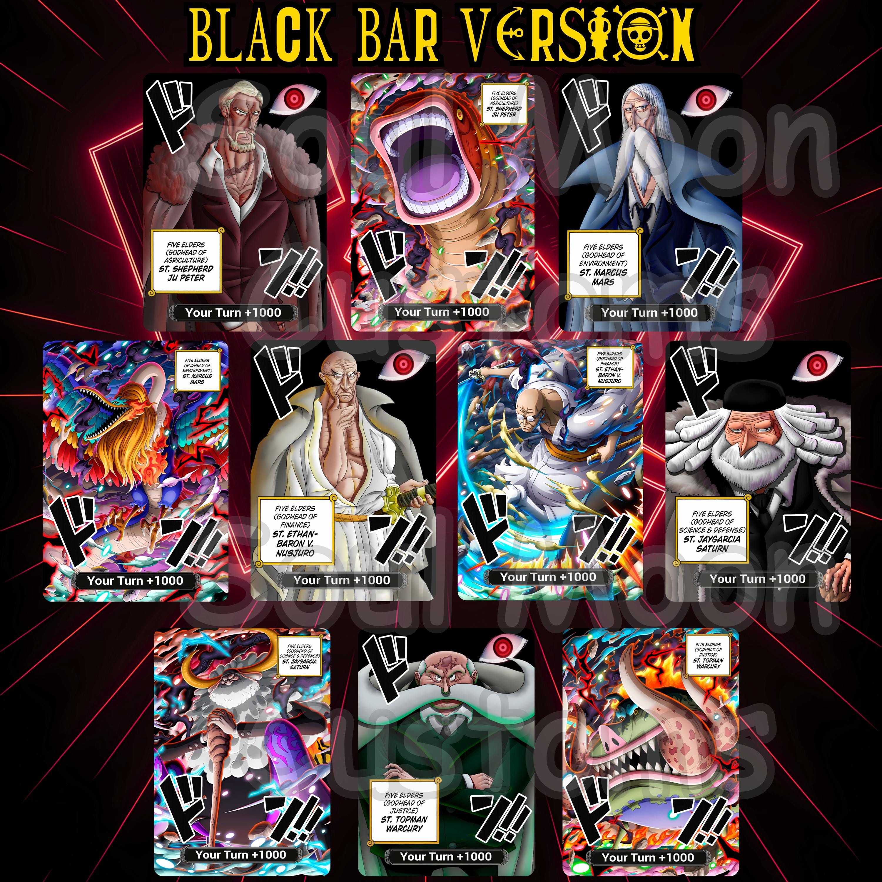 One Piece IMU DON!! Proxy Cards – 10x Five Elders Pack | Gorosei