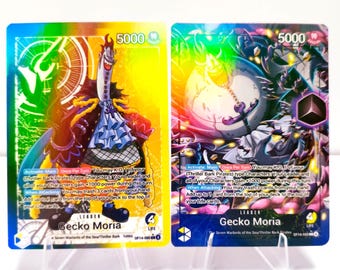 Gecko Moria OP14-080, One Piece TCG Proxy Leader Card – Custom One
