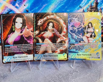 OP14 Boa Hancock Anführerin, One Piece TCG Custom-Karte, Proxy-Anführerin OPTCG