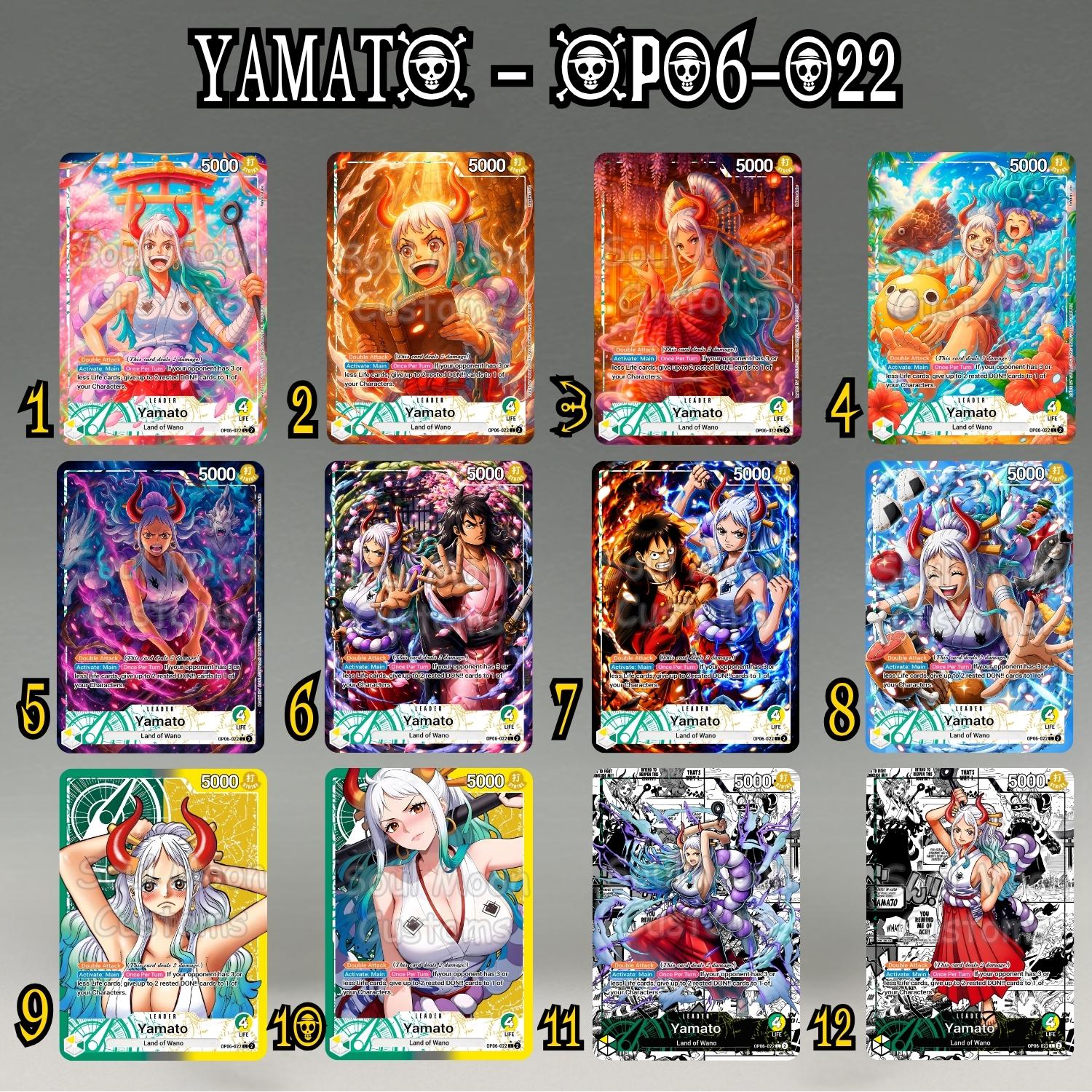 Yamato Leader Op06 (green/yellow), One Piece TCG Proxy Leader Card Custom One Piece Card Game OPTCG Leader - Etsy Yamato Leader Op06 (green/yellow), One Piece TCG Proxy Leader Card Custom One Piece Card Game OPTCG Leader - Etsy