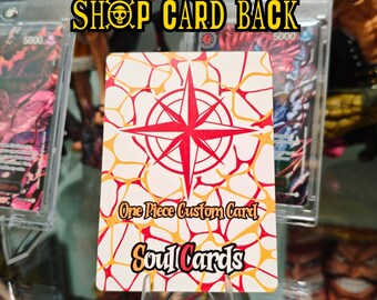 Ace Leader OP13 (red/blue), Spot Holographic One Piece TCG Proxy