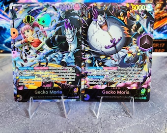 Gecko Moria OP14-080, One Piece TCG Proxy Leader Card – Custom One Piece Card Game OPTCG Leader