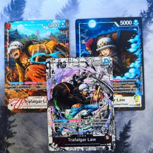 one piece tcg trafalgar law deck Trafalgar Law Standard Deck Box  ReillyTCG