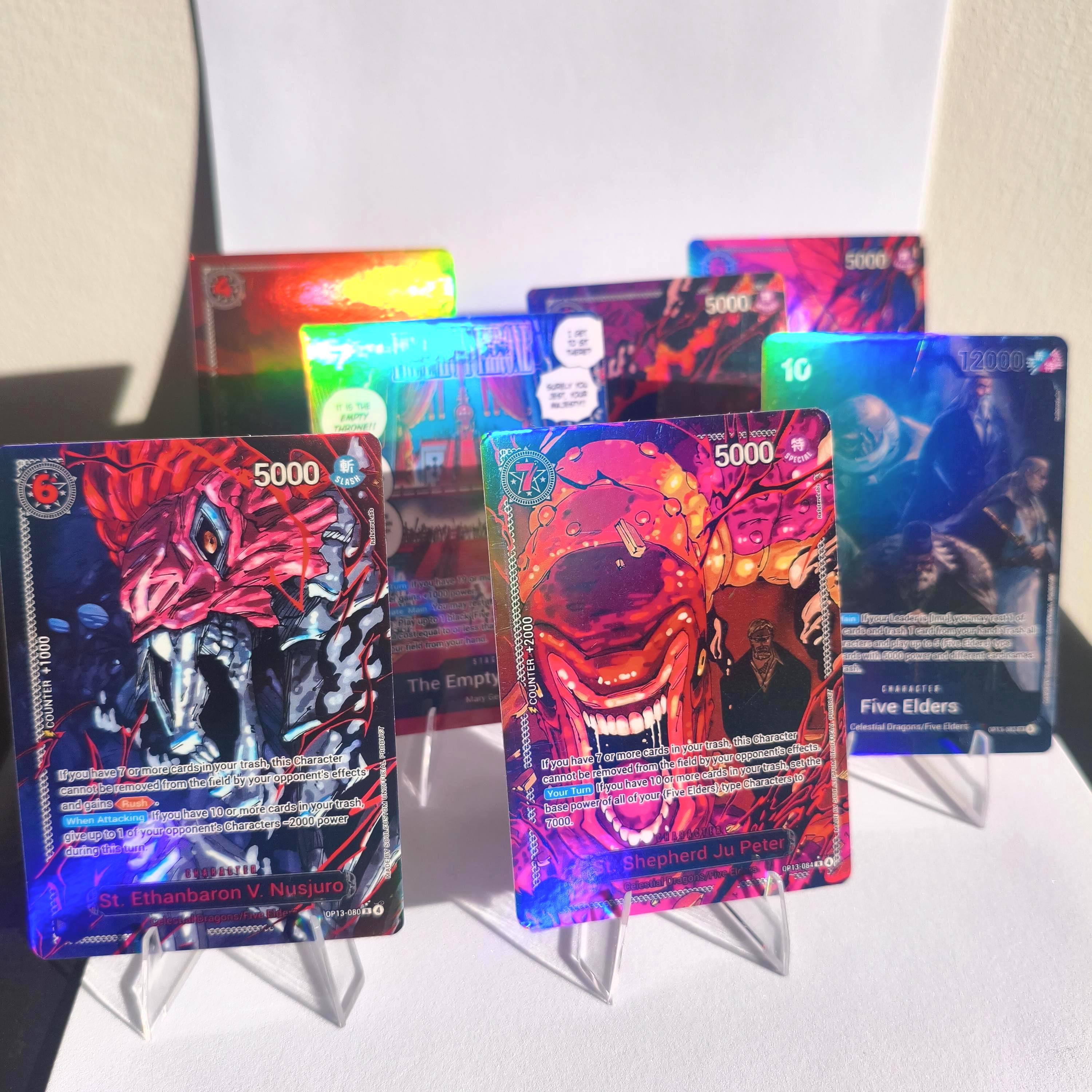 IMU OP13 Characters Playset, One Piece Proxy, Gorosei Five Elders
