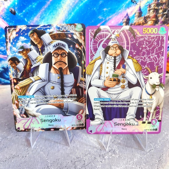 OP16 Sengoku Leader Card, Custom One Piece TCG Proxy, Spot