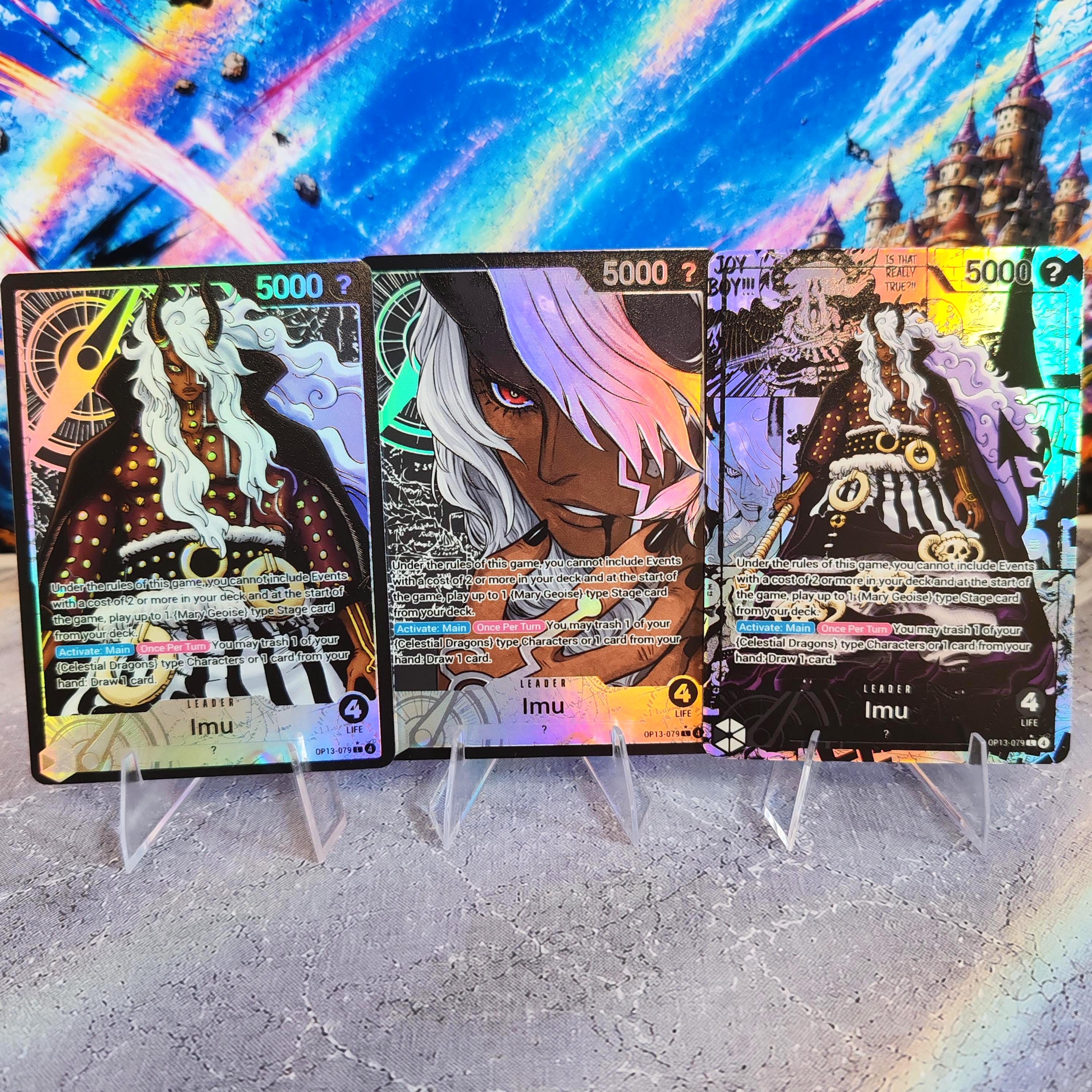 Imu Leader OP13, One Piece TCG Proxy Cards, Imu Face Revealed
