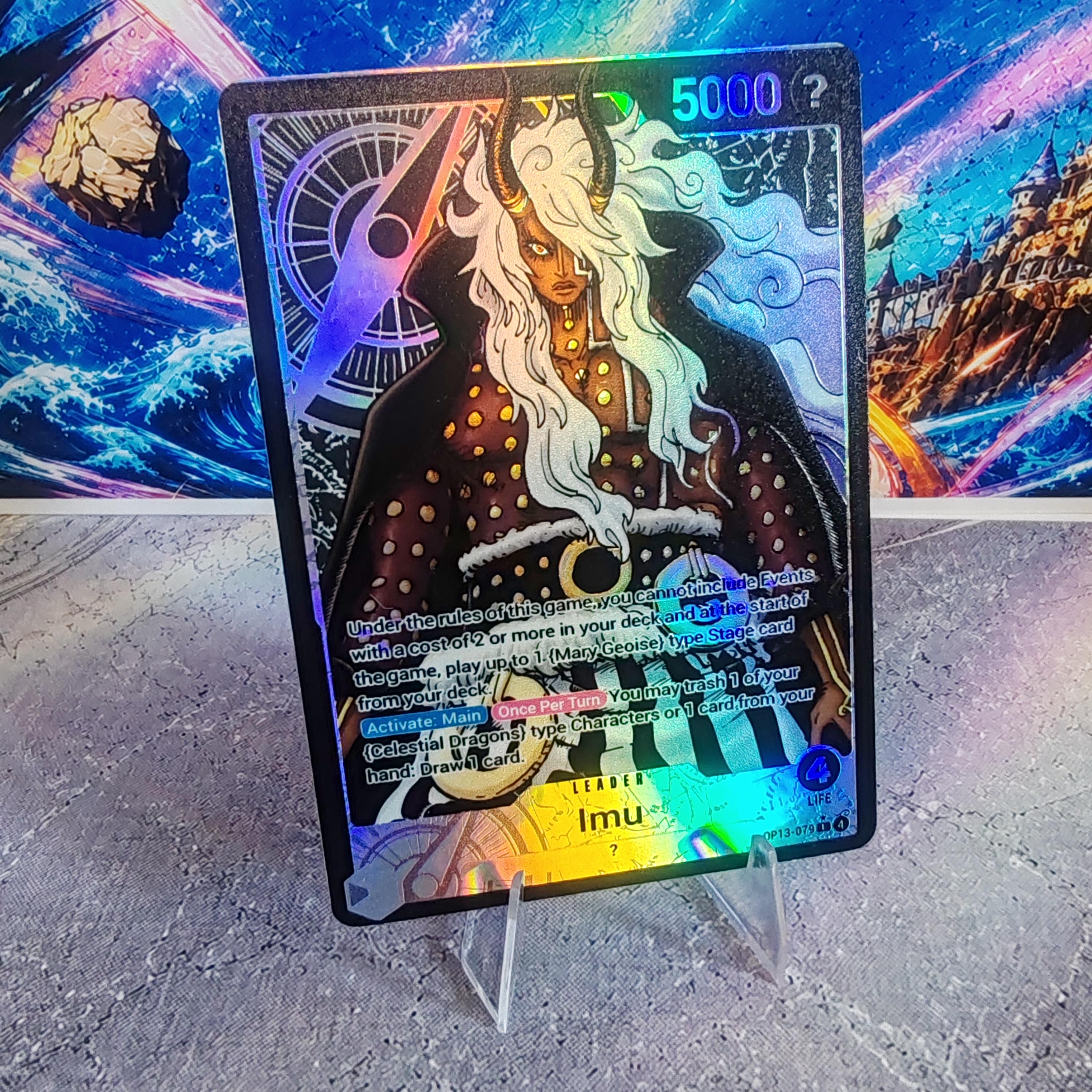 Imu Leader OP13, One Piece TCG Proxy Cards, Imu Face Revealed