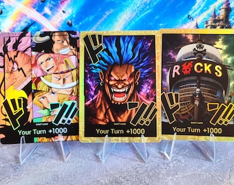 Rocks D Xebec Custom Don!! set of 10 Cards | One Piece TCG Proxy Card | Spot Foiled Card