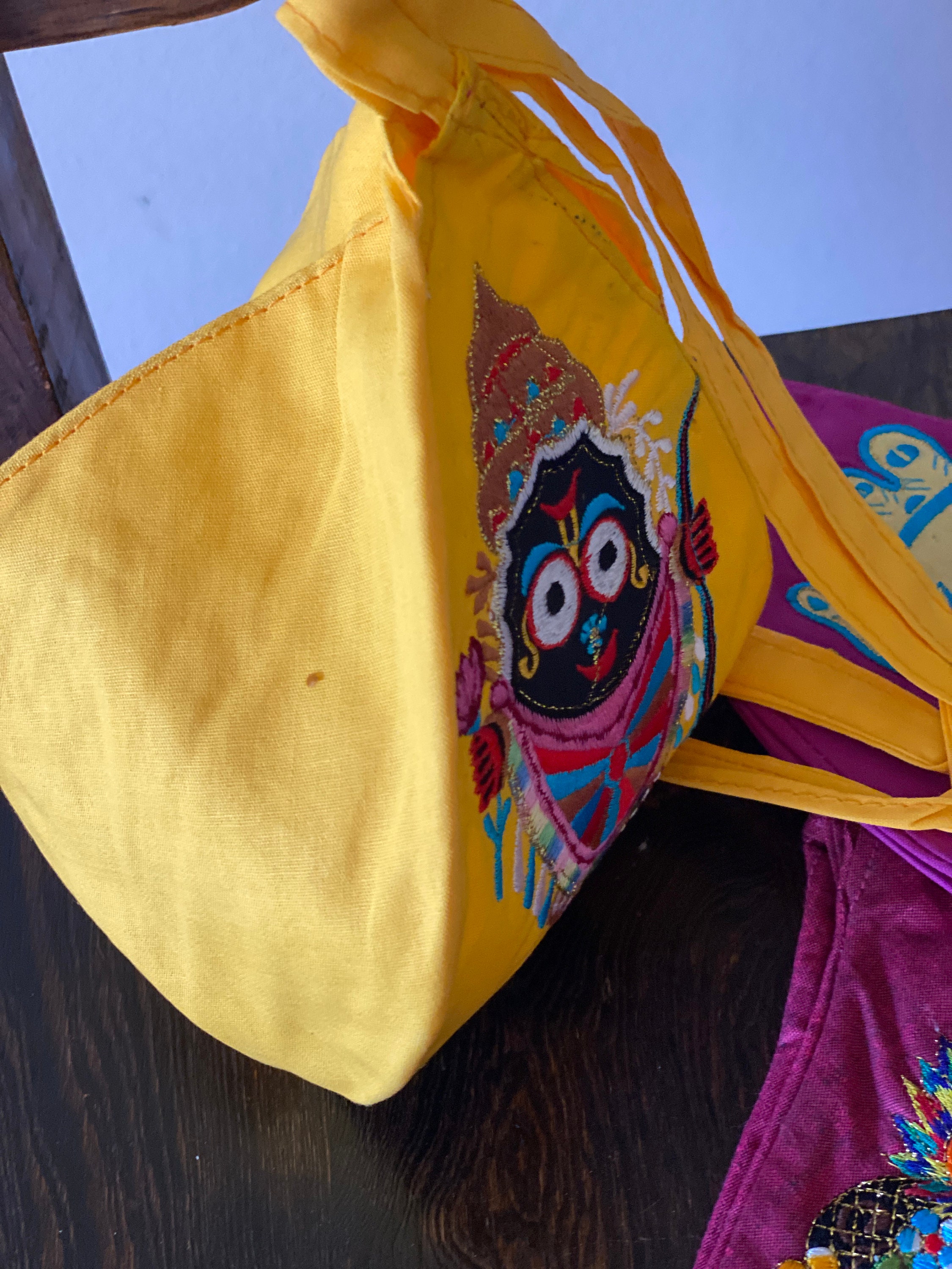 Buy Hare Ram Hare Krishna Radha Sanskrit Chant Prayer Mala Bag Hindu