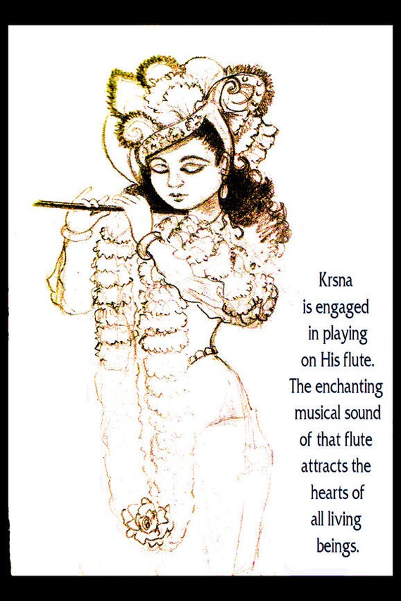 Radha Krishna with Flute Mandala | PopBaani