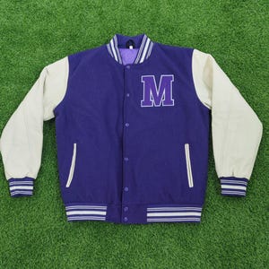 Varsity Jacket – Custom Letterman Style with Embroidery, Warm Wool and Leather Sleeve Outerwear
