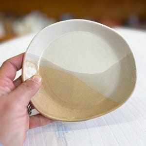 Appetizer Small Plate Handmade Pottery Earthtone