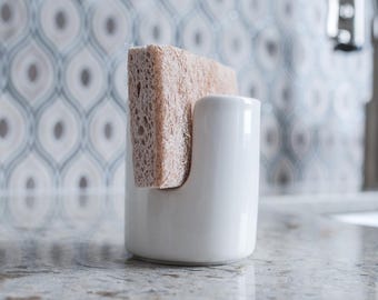 Single Sponge Holder Ceramic
