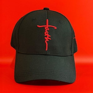 FAITH embroidered adjustable heavy cotton baseball cap
