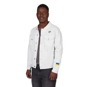 Embroidered Denim Jacket: Unisex Trendy Outerwear