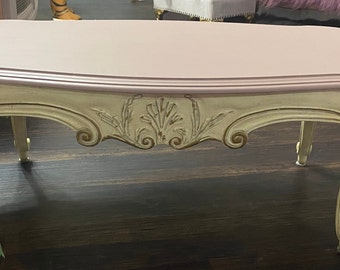 Vintage French provincial coffee table