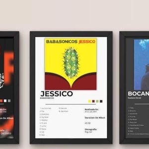 Musik Poster / Individuell gebasteltes Album / Album Art Print / Musik Poster zum Aufhängen / Musik Poster / Musikaufbewahrung / Musikaufbewahrung