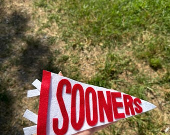 Custom Felt College Flag