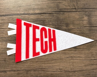 Custom Felt College Flag