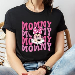 Disney Mama Shirt, Disney Family Trip Tee, Minnie Disney Mom Shirt, Disney Mommy Birthday Shirt, Minnie Mama Tee
