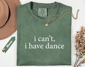 Comfort Colors® Dance Fitness T-shirt: Dance Lover Shirt