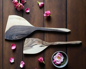 Juego de espátula de madera/Utensilios de cocina/Regalo de inauguración de la casa