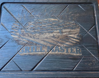 Steak Servierbrett | Grillbrett | Grill Geschenk für Männer