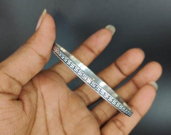 Pulsera artesanal de plata de ley 925 - Joyería espiritual