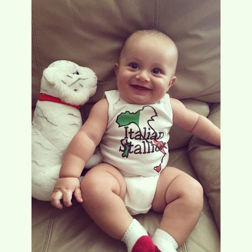 Italian Stallion tank top onesie Etsy