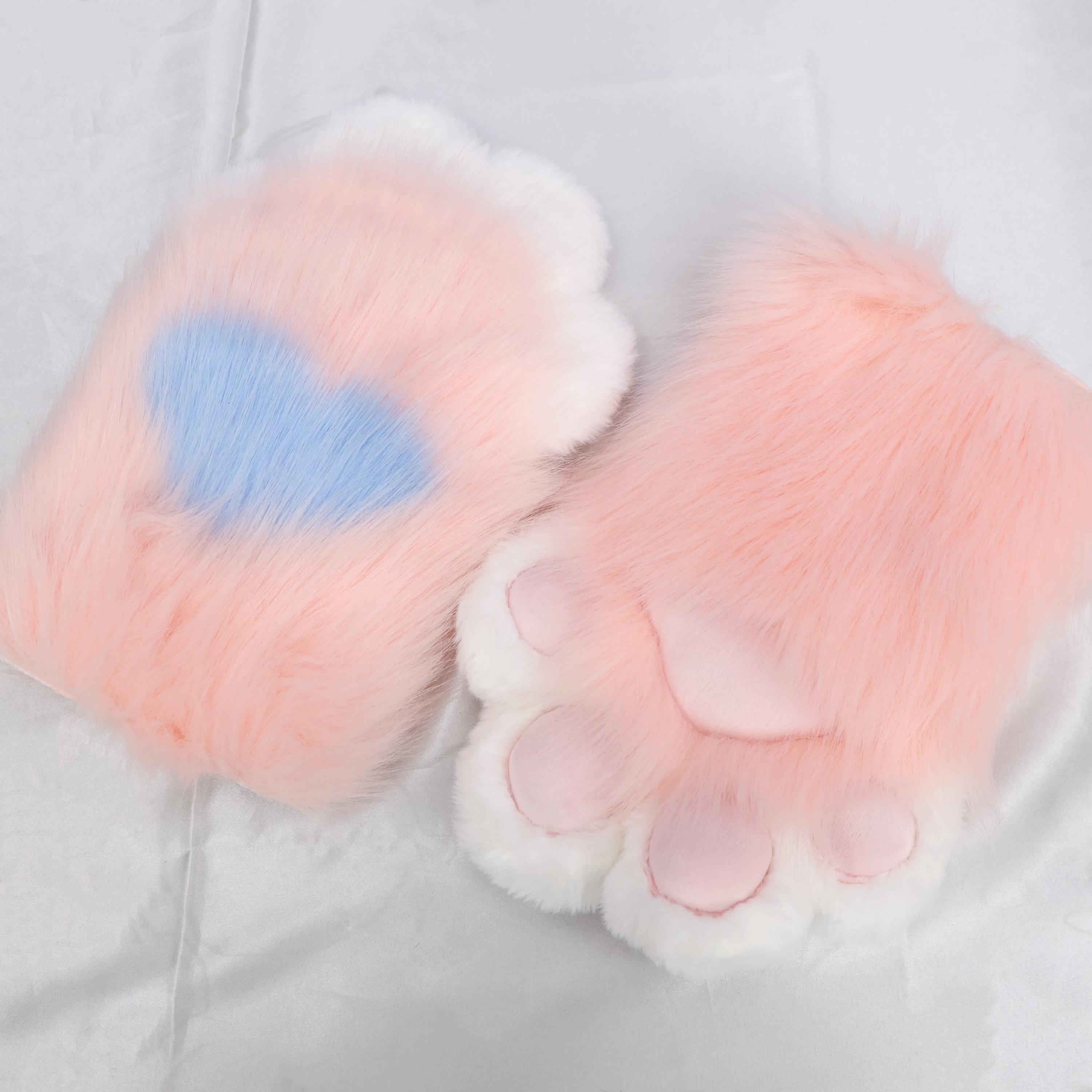 Tafelkleed Kattenpootjes Cat Collection - Roze met Gouden Sterren (180x120 cm