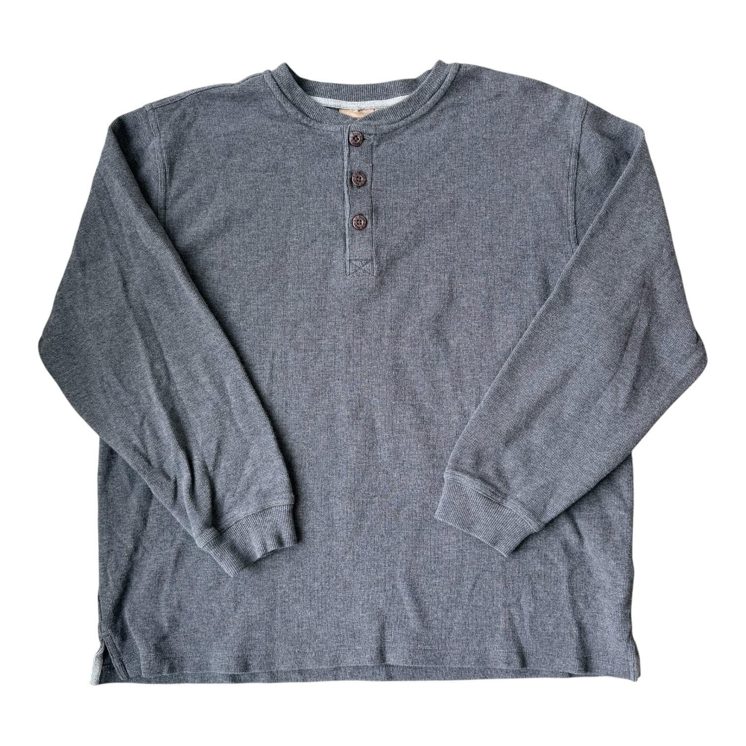Polo en coton gaufré à manches longues pour homme • Mon polo