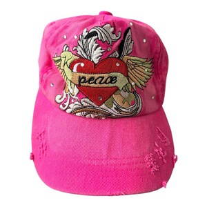 Pink Ed Hardy Cap - Etsy