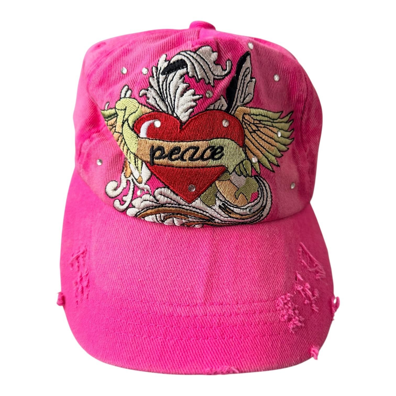 Pink Ed Hardy Cap - Etsy
