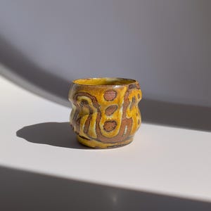 Handmade Ceramic Espresso Cup, Artisan Pottery - Made to order