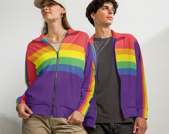 PRIDE Rainbow Unisex track jacket