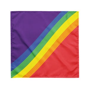 PRIDE Rainbow All-over print bandana