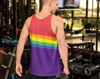 PRIDE Rainbow Unisex Tank Top