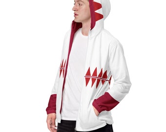 White Mage Final Fantasy 9 Garnet Inspired Hoodie Windbreaker, Unisex